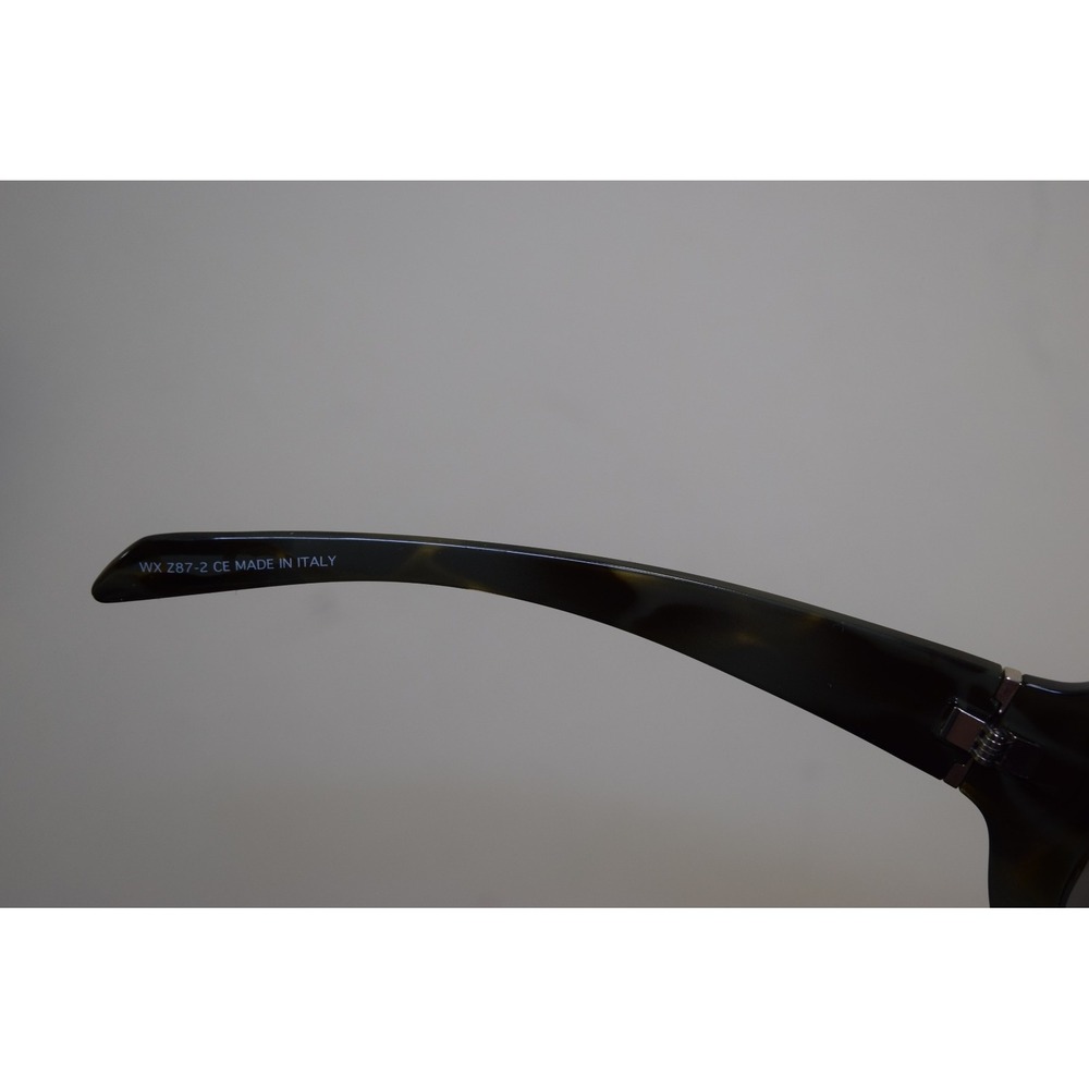 Wiley X DALILA Green Tortoise Wrap WOMENS Oversized Sunglasses Frame Italy FLAW - Picture 7 of 16